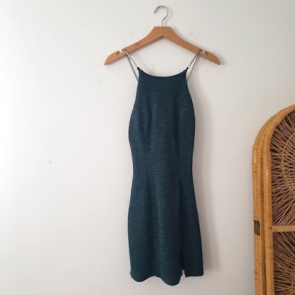 Specklers Green Bodycon Dress 5 - Picture 1 of 8